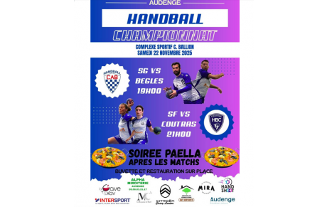 L'affiche - Excellence départementale - J7 - Audenge à l'affut