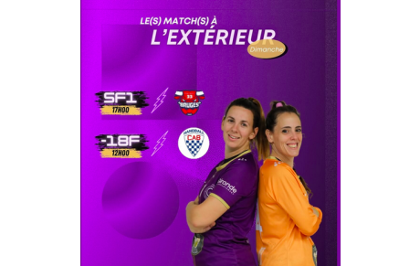 L'affiche - Prénationale - Poule A - J9 - Canéjan sur la route de Bruges