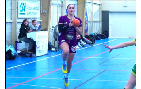 Reportage - Prénationale - Poule B - J10 - Eloïse Greil (Canéjan HBC) monte en puissance