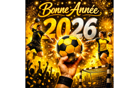 L'US Mios Biganos HB vous souhaite une bonne année