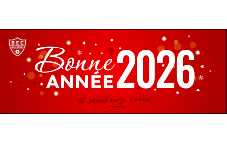 Le Bordeaux EC Handball vous souhaite une bonne année