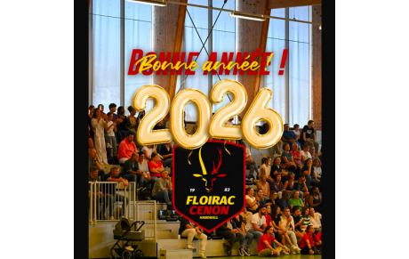 Le CM Floirac Cenon vous souhaite une bonne année