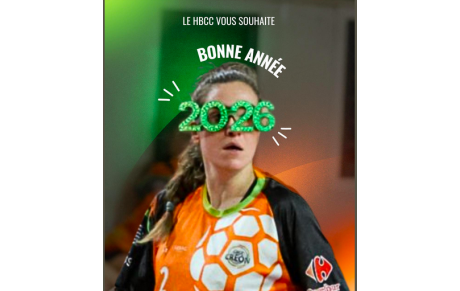 Le HBC Créon vous souhaite une bonne année