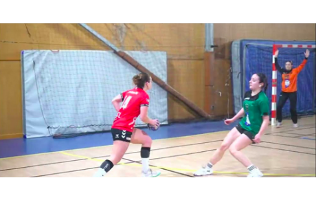 Reportage - Prénationale - Poule B - J11 - Le quart d'heure de feu de Rebecca d'Andréa (Carbon Blanc Handball)