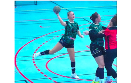Reportage - Excellence régionale - Poule B - J11 - Kim Cobbaut (ES Blanquefort HB) renfort précieux