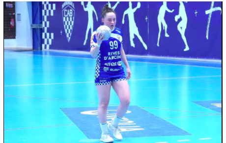 Reportage - D2 - J9 - Les variations d' Emma Boulesque (CA Bèglais HB)