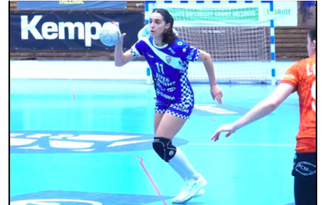Reportage - D2 - J10 - Sarah Hernandez (CA Bèglais HB) en forme