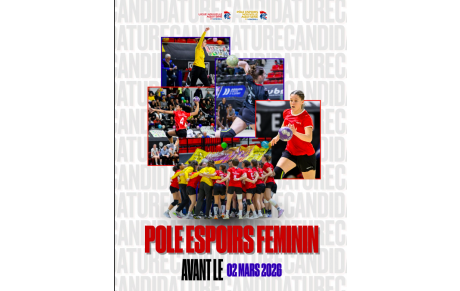 Candidature pour le Pôle Espoirs