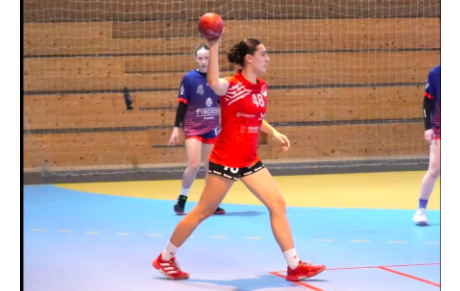 Reportage - Nationale 3 Territoriale - Poule A - J14 - Amicie Delmas (Saint Loubès HB) buteuse et relançeuse