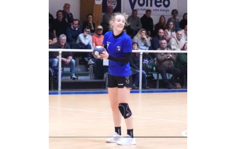 Reportage - Nationale 1 - J15 - Camille Lenfant Scodellaro (Mérignac GH) en forme