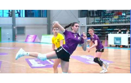 Reportage - U17 - Challenge - Poule 2 - J13 - Jade Lopez Beau (Stade Pessacais UC HB) l'arrière pivotante