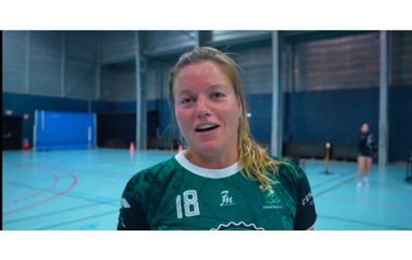 Reportage - Nationale 2 - Poule 1 - J13 - Linda Frébault Conte (ES Blanquefort HB) : "Indispensable pour nous"