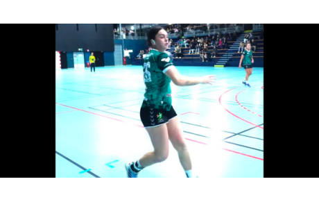 Reportage - Nationale 2 - Poule 1 - J13 - Lisa Joseph (ES Blanquefort HB) la dynamiteuse