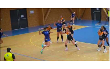Highlights - Nationale 2 - Poule 1 - J14 - Charlotte Ronteix (Lège Cap-Ferret HB) la stabilisatrice