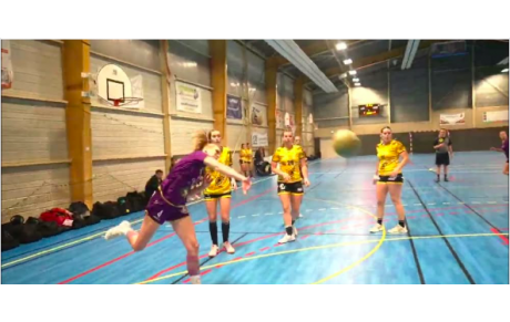 Highlights - Prénationale - Poule A - J17 - Caroline Roussel (Canéjan HBC) reçue 5 sur 5