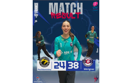 U17 - Niveau Haut - J6 - Mérignac prend le large