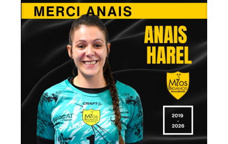 Nationale 1 - Anais Harel (US Mios Biganos) raccroche son maillot de gardienne