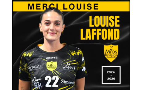Nationale 1 - US Mios Biganos - Départ de Louise Laffond