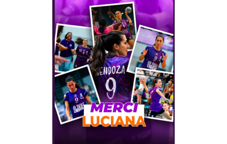 Division 2 - Départ - Luciana Mendoza quitte le SPUC