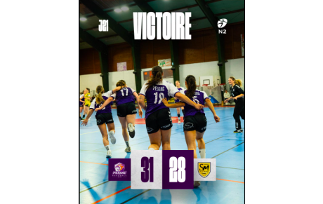 Nationale 2 - Poule 1 - J21 - Succès des Violettes pour la der à la maison