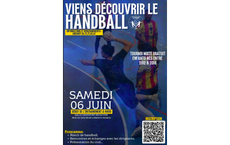 A la découverte du handball à Arcachon