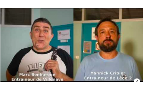 Reportage - Nationale 3 Territoriale - Poule A - J22 - Marc Benharoun (Villenave HBC) : "Une incroyable équipe" ; Yannick Cribier (Lège Cap-Ferret HB) : "Une saison compliquée"
