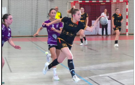 Highlights - Excellence régionale - Poule B - J22 - Justine Parolin (CM Floirac Cenon HB) a soigné sa sortie