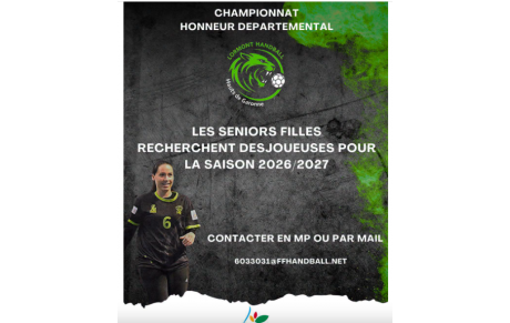 Honneur départemental - Lormont recrute