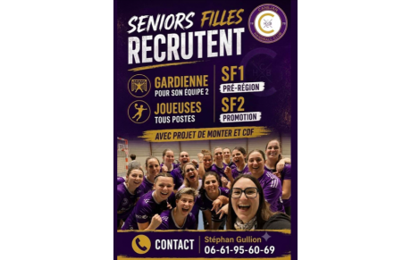 Excellence départementale - Canéjan recrute
