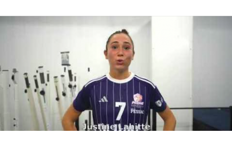 Reportage - D2 - J1 - Justine Lahitte (Stade Pessacais UC HB) : "Il y a quand même de bonnes choses"
