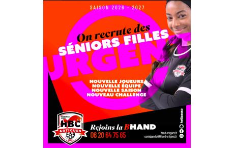 La reconstruction du HBC Artigues