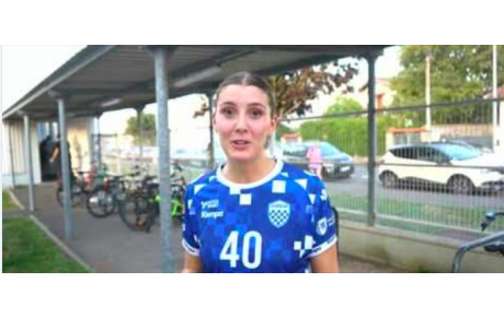 Reportage - D2 - J2 - Emma Seddiki (CA Bèglais) : "On a vraiment subi cette 1ère mi-temps"