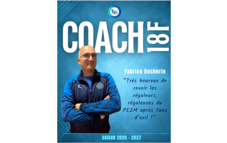 Fabrice Bucherie retrouve PE2M