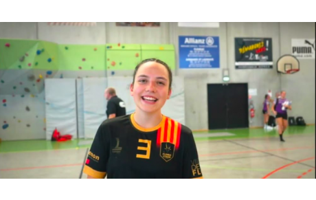 Reportage - Prénationale - Poule A - J1 - Elsa Nobile (CM Floirac Cenon HB) : "Il ne faut pas l'oublier ce match"