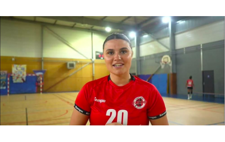 Reportage - Prénationale - Poule 2 - J2 - Ilona Gille (Carbon Blanc HB) ; "C'est La Défense qui nous a sauvées"