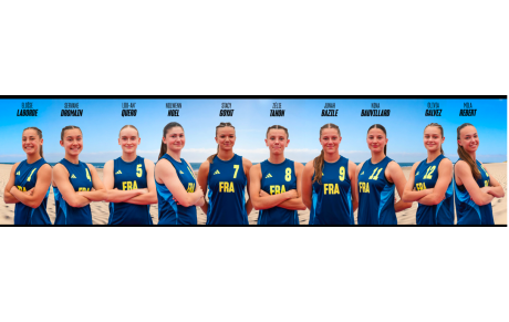 Beach Handball - U17 France - Les Girondines en force