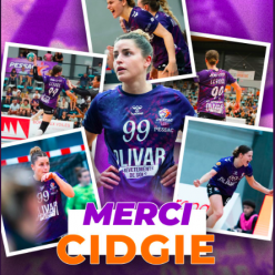 D2 - Départs - Cidgie Leroux quitte Pessac