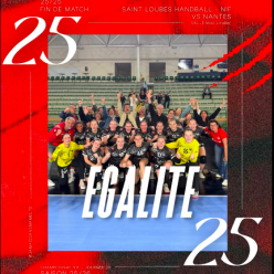 Nationale 1 - J23 - Saint Loubès accroche deux points à Nantes et assure son maintien