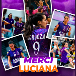 Division 2 - Départ - Luciana Mendoza quitte le SPUC