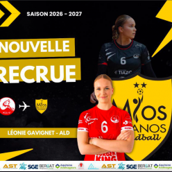 N1 - Transfert - Léonie Gavignet passe de Saint Loubès à Mios Biganos