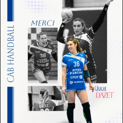 D2 - Départs - Julie Dazet (CA Bèglais) se retire