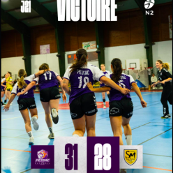 Nationale 2 - Poule 1 - J21 - Succès des Violettes pour la der à la maison