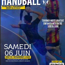 A la découverte du handball à Arcachon