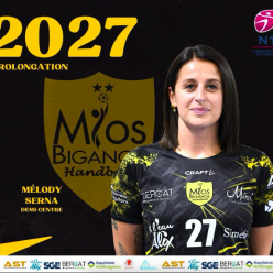 Nationale 1 - Prolongation - Mélody Serna une saison de plus à Mios Biganos