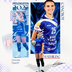 Division 2 - Prolongation - Mathilde Canerot rempile à Bègles