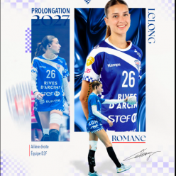 Division 2 - Prolongation - Romane Lelong fidèle aux damiers