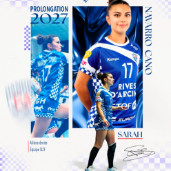 Division 2 - Prolongation - Sarah Navarro Cano et Léna Gerbelot toujours bèglaises