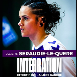Highlights - Division 2 - Juliette Seraudie-Le-Queré intègre l'équipe première du SPUC