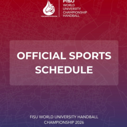 Championnat du monde universitaire à Pessac - Le programme