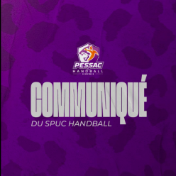 D2 - Stade Pessacais UC HB - Communiqué